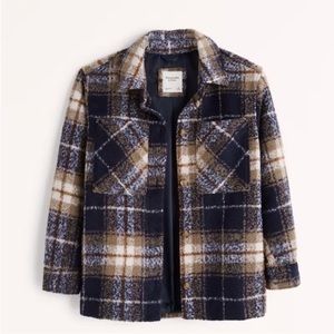Abercrombie and Fitch classic cozy shirt jacket